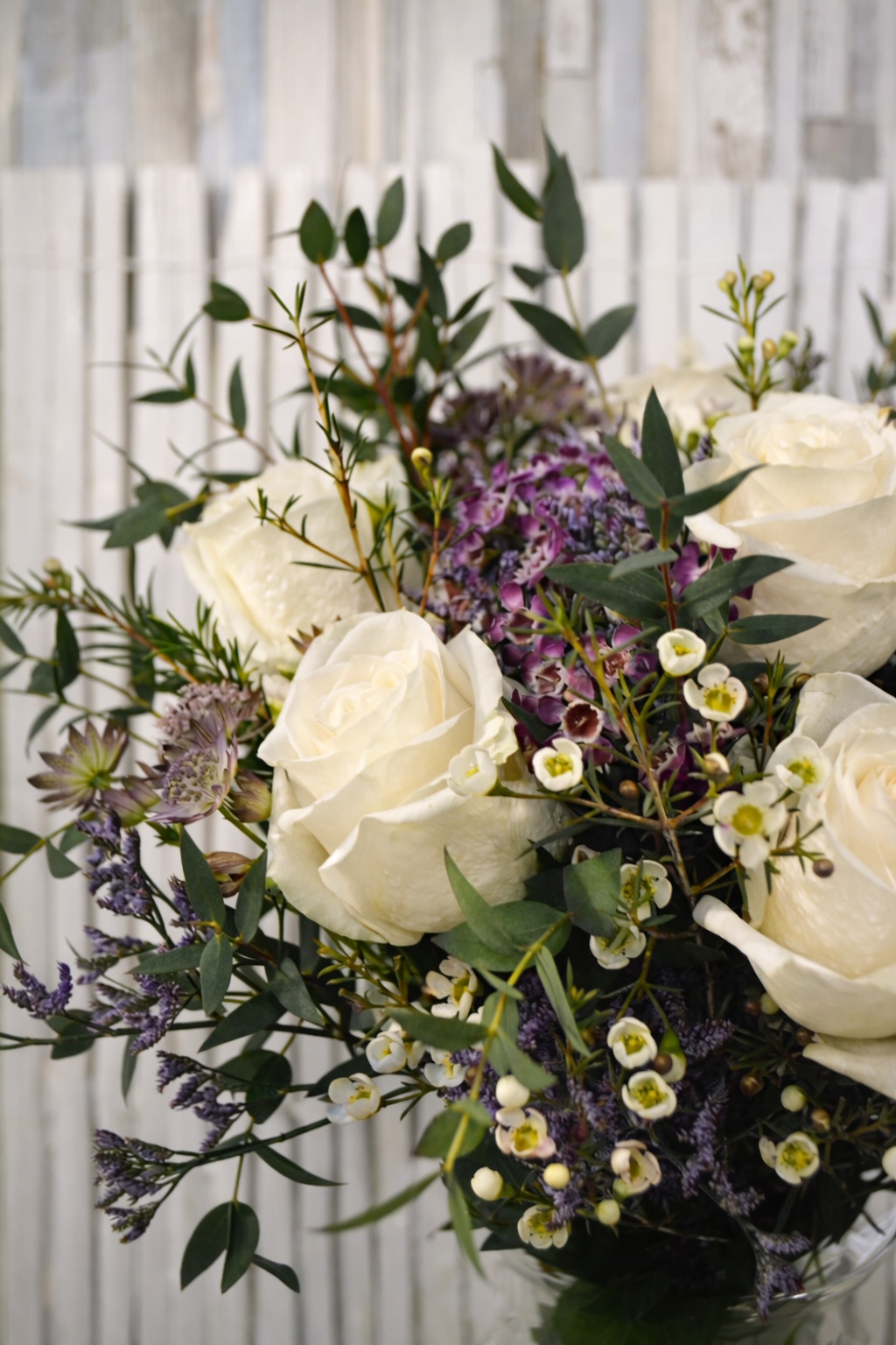 Ramo Rosas Blancas Valeria - Vista 2